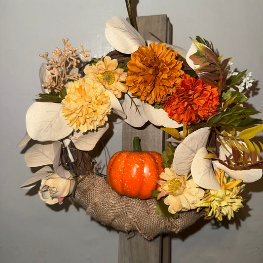 8” Fall Vibes Wreath