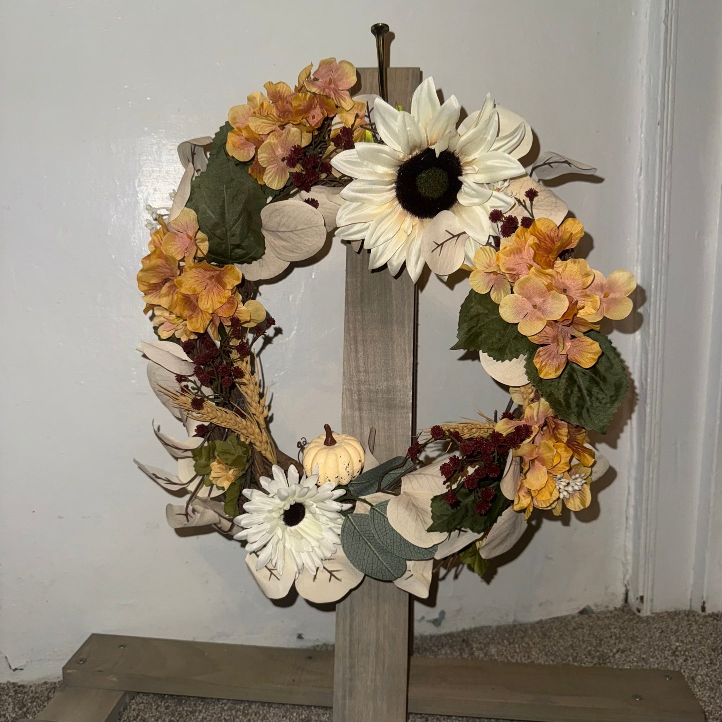 14” Neutral Fall Wreath